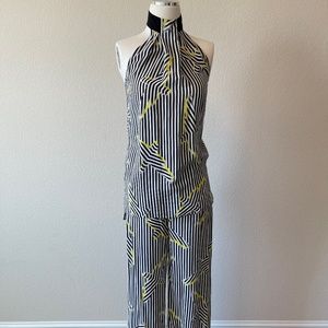 Sass and Bide Striped Sleeveless Top and Pants